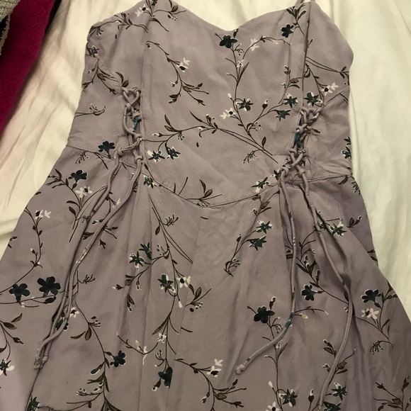 Purple, patterned romper - Picture 3 of 3